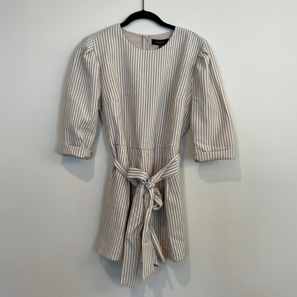 NWT en saison No. 14 Boutique Striped Romper Size Medium